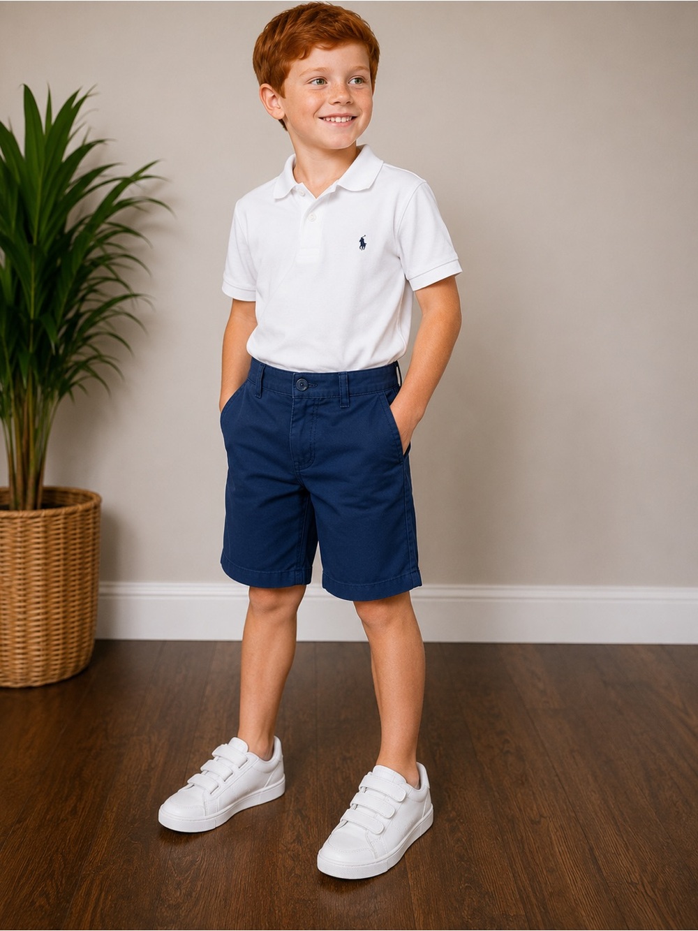 Sonoma Navy Shorts - size 7 - School Uniform